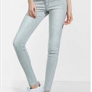 NWOT express light gray legging